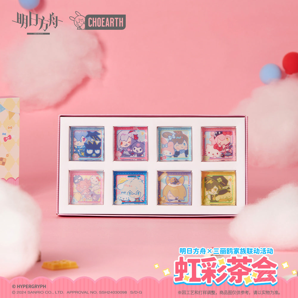 Arknights × Sanrio Collab Official Acrylic Stamp Set