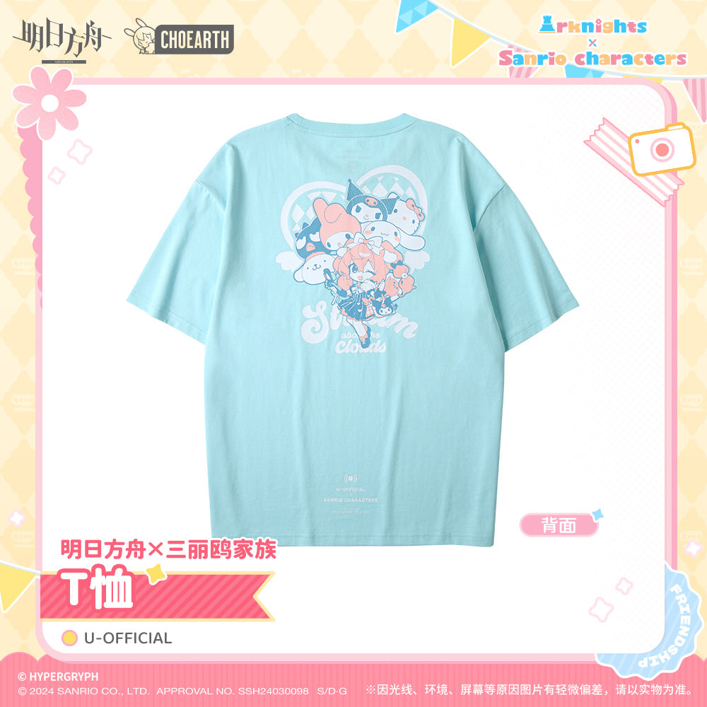 Arknights × Sanrio Collab Official T Shirt - U-Official