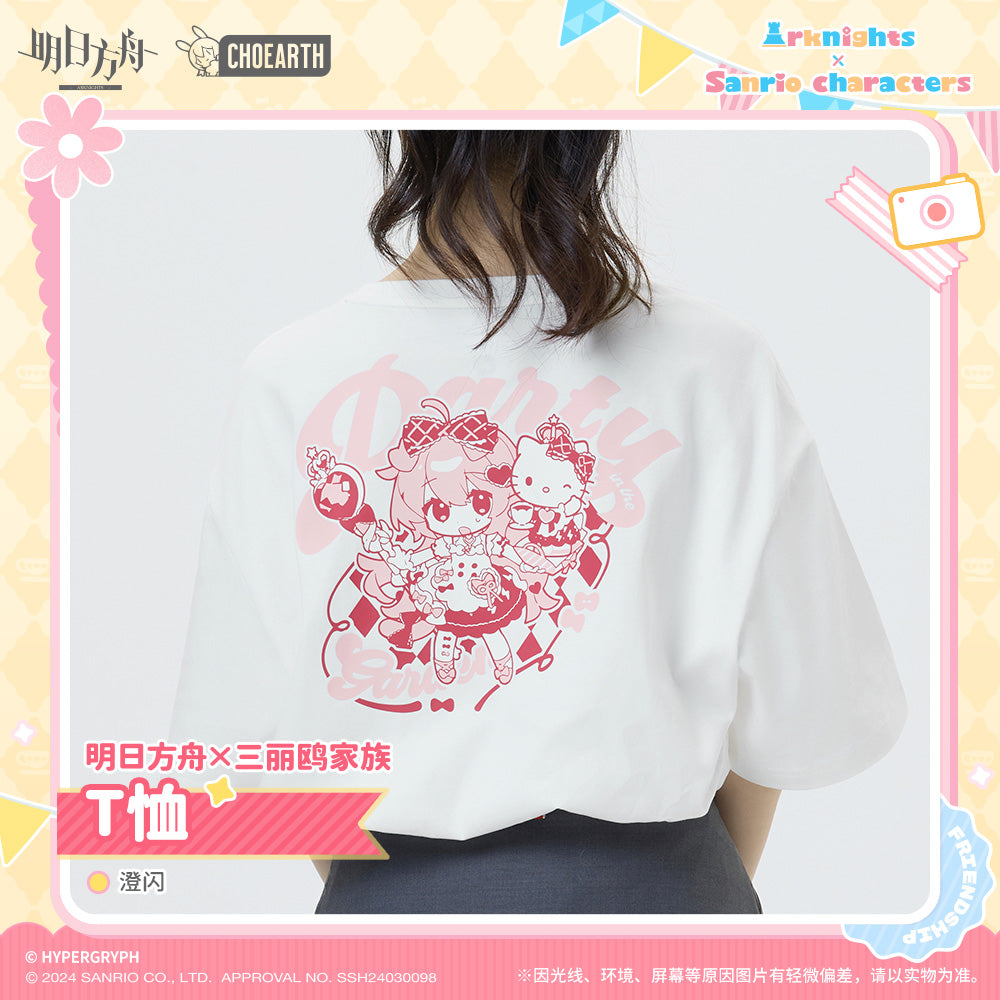 Arknights × Sanrio Collab Official T Shirt - Golden Glow