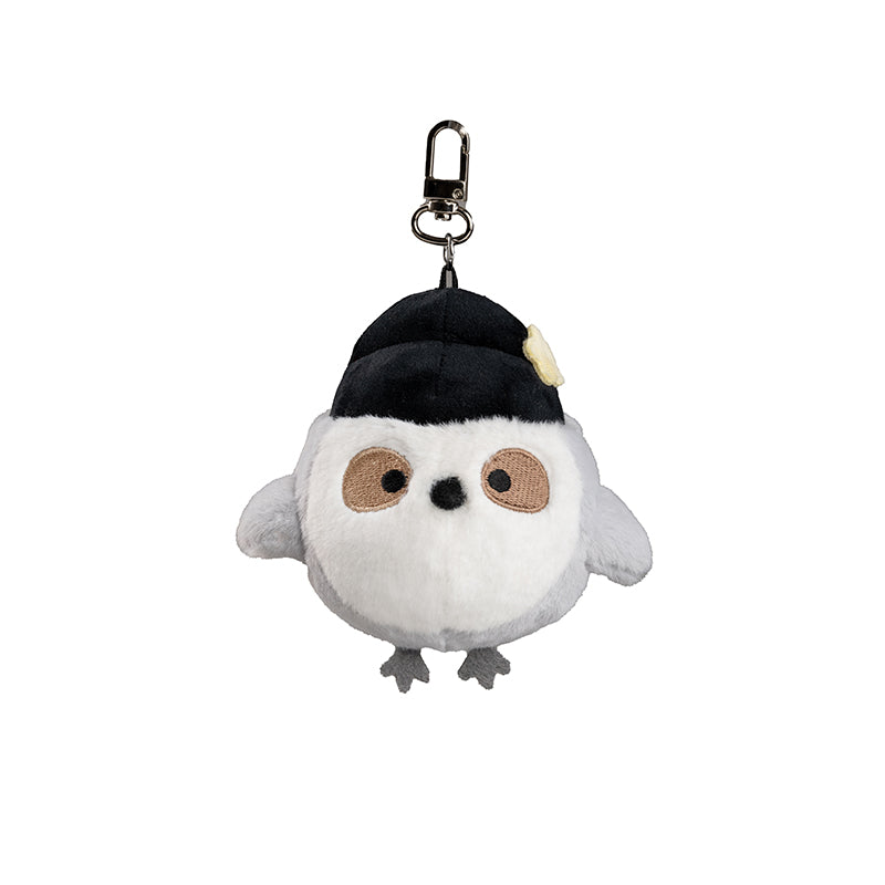 Reverse 1999 Official Zima's Birdy Plush Keychain Bird