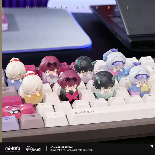 Honkai: Star Rail Official Fingertip Keycaps Vol. 1 Jing-Yuan Kafka Imbibitor-Lunae Silver-Wolf