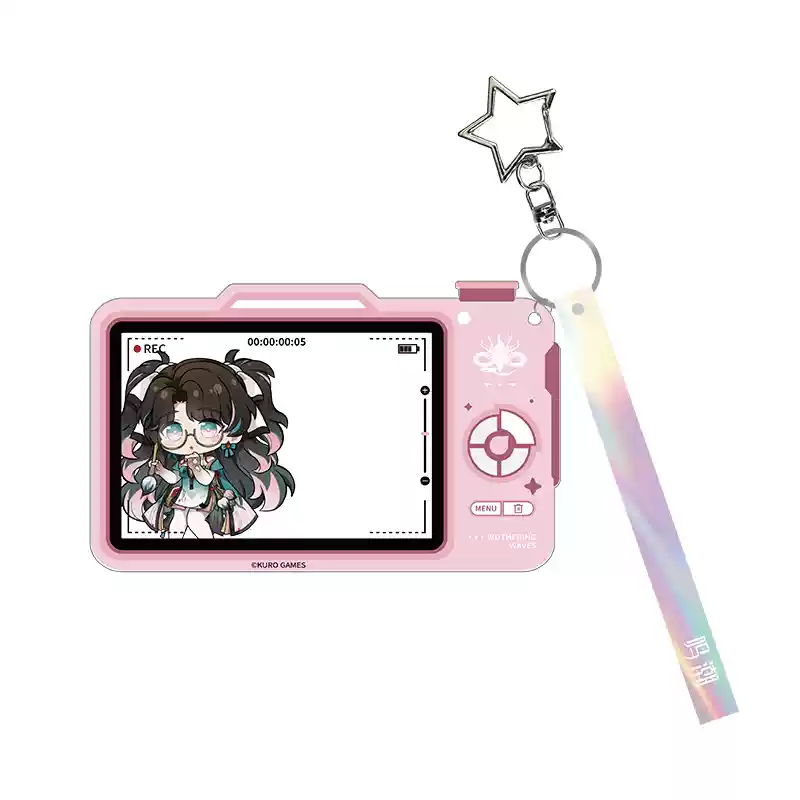 WuWa Official Wuthering Waves Resonator Theme - Chibi Deep Focus Camera Acrylic Keychain