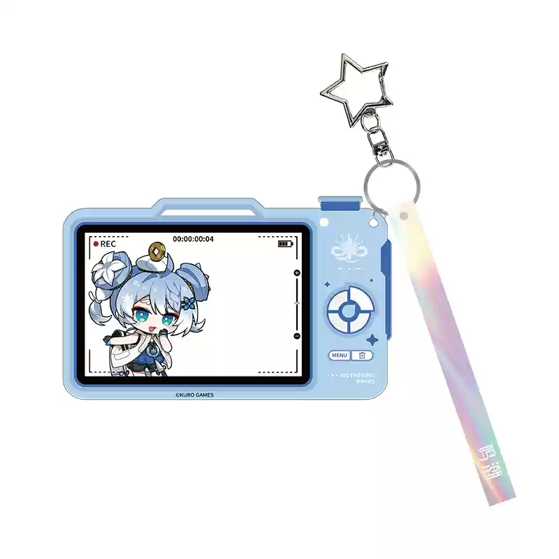 WuWa Official Wuthering Waves Resonator Theme - Chibi Deep Focus Camera Acrylic Keychain