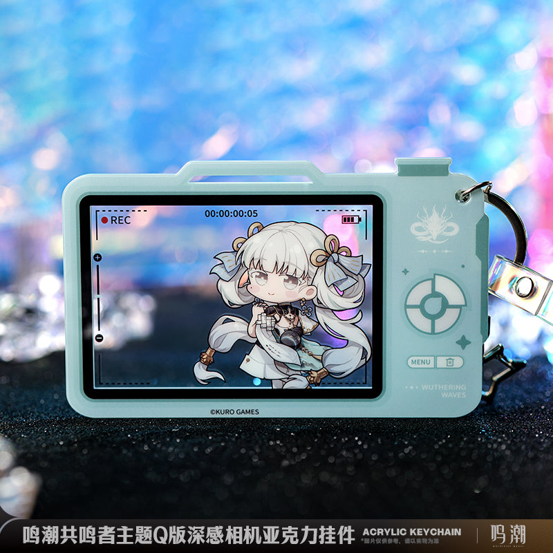 WuWa Official Wuthering Waves Resonator Theme - Chibi Deep Focus Camera Acrylic Keychain