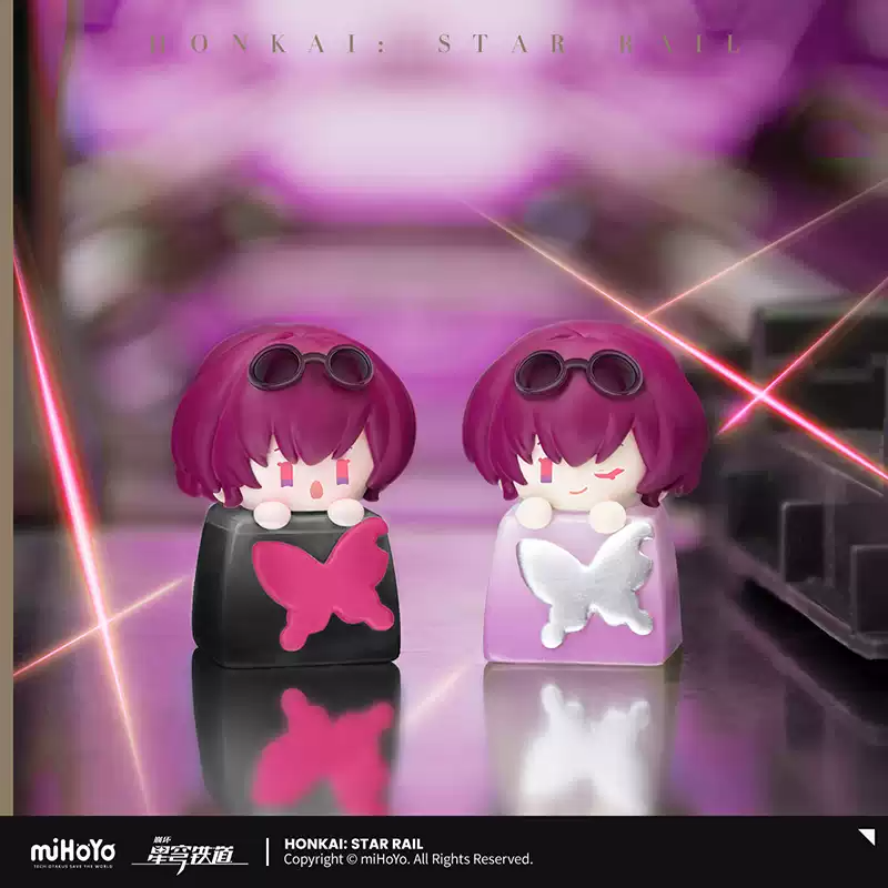 Honkai: Star Rail Official Fingertip Keycaps Vol. 1 Jing-Yuan Kafka Imbibitor-Lunae Silver-Wolf