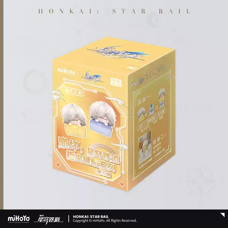 Honkai: Star Rail Official Fingertip Keycaps Vol. 1 Jing-Yuan Kafka Imbibitor-Lunae Silver-Wolf