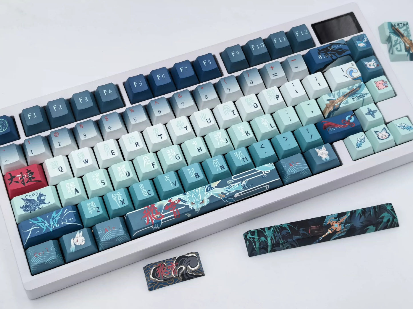 Honkai StarRail - Feixiao Theme Keycap Set