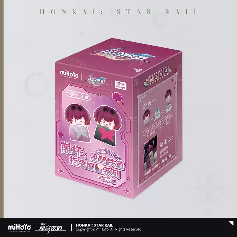 Honkai: Star Rail Official Fingertip Keycaps Vol. 1 Jing-Yuan Kafka Imbibitor-Lunae Silver-Wolf