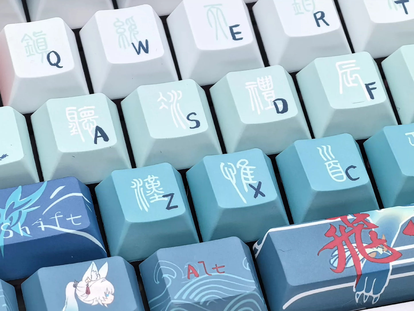 Honkai StarRail - Feixiao Theme Keycap Set