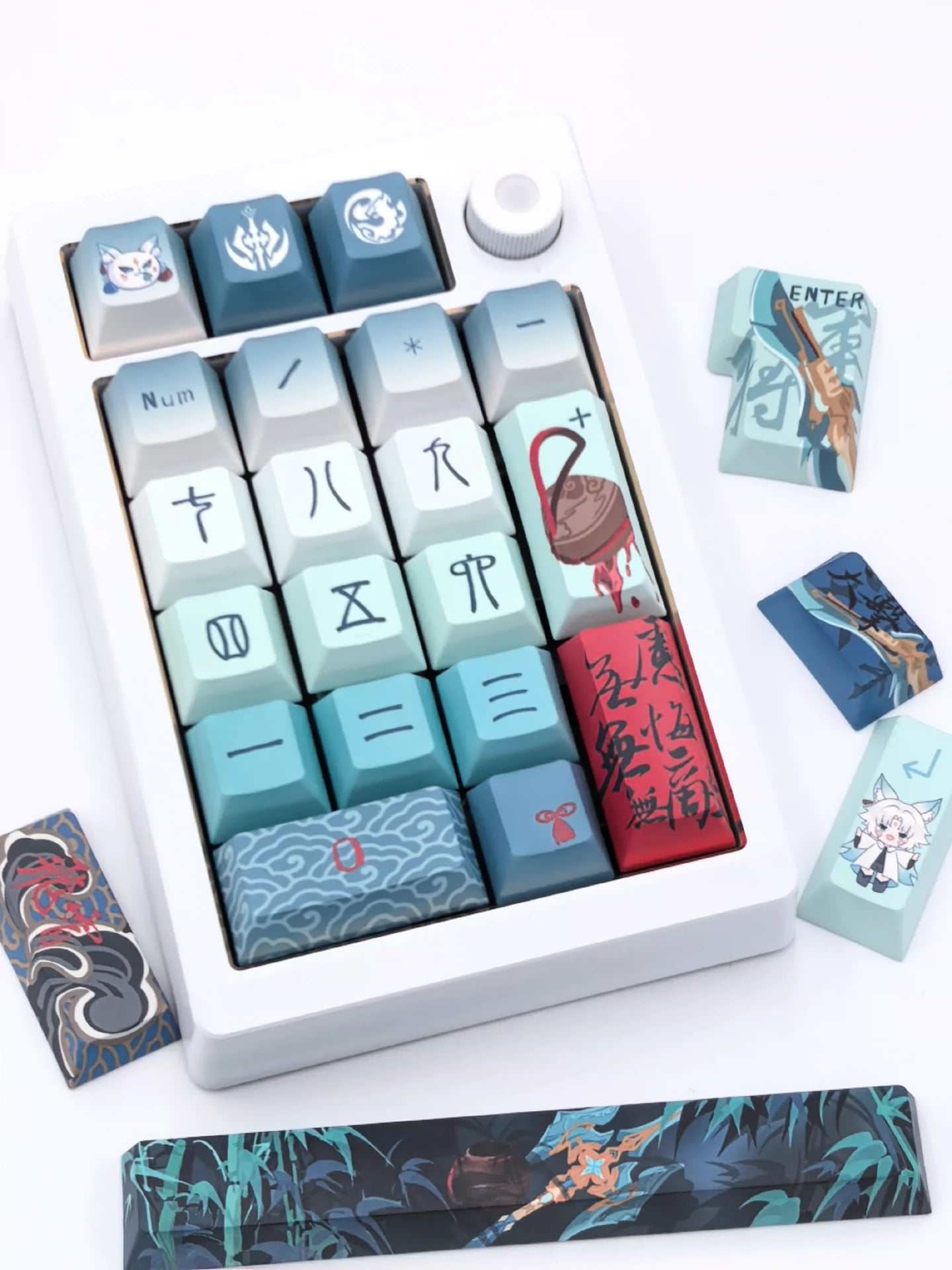 Honkai StarRail - Feixiao Theme Keycap Set