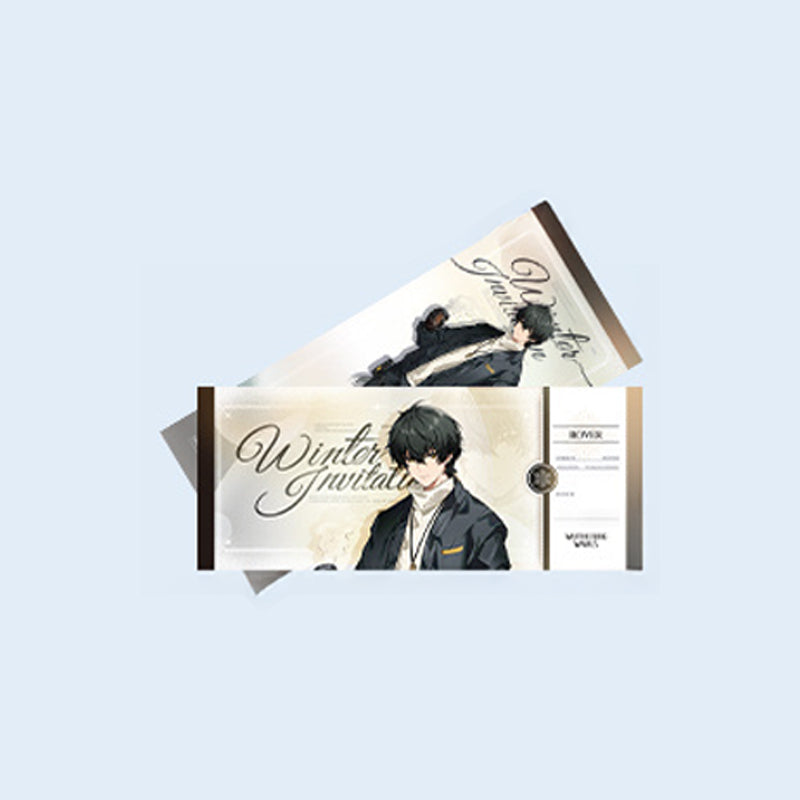 Wuthering Waves Official Merchandise - Animate Collaboration Winter Invitation Series Laser Ticket