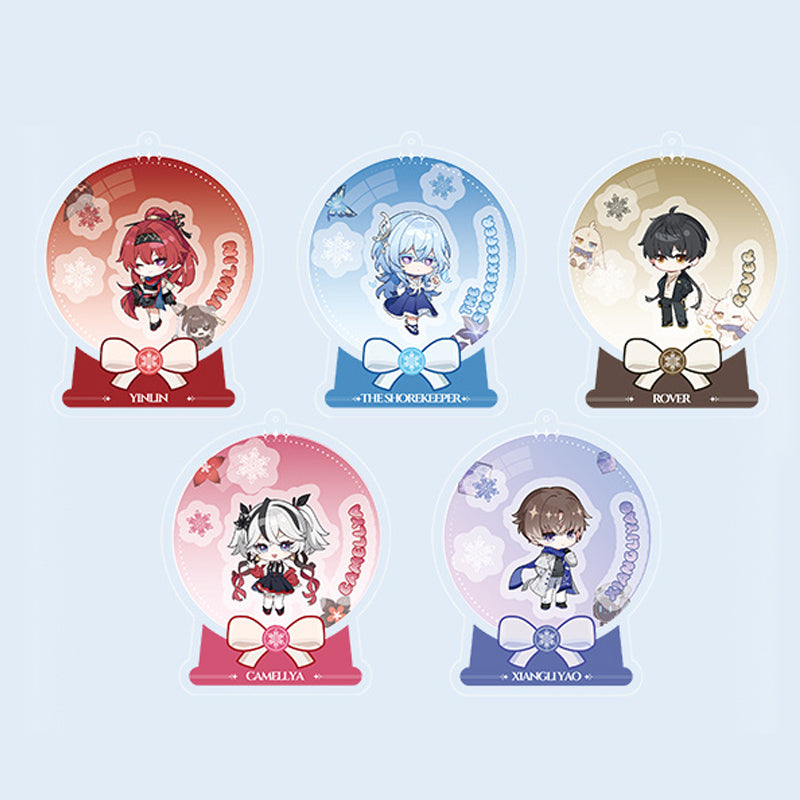 Wuthering Waves Official Merchandise - Animate Collaboration Winter Invitation Series SD Acrylic Shaker Keyring