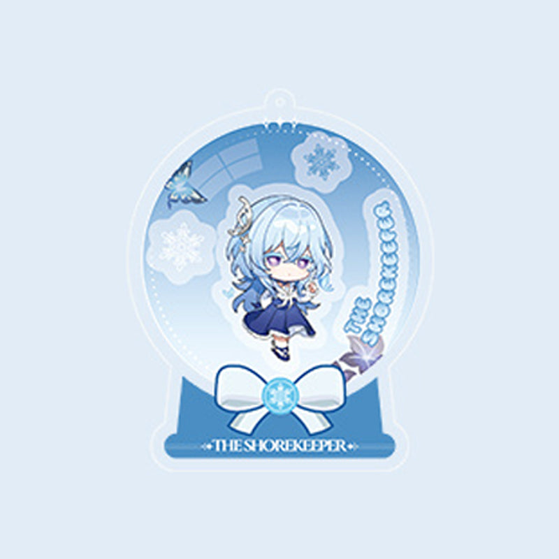 Wuthering Waves Official Merchandise - Animate Collaboration Winter Invitation Series SD Acrylic Shaker Keyring