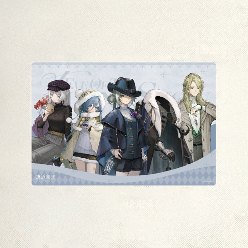 Reverse 1999 Cafe Collaboration Official Genuine Goods The Day Before Snow Falls Winter Series Mini Desk Mat Mouse Pad