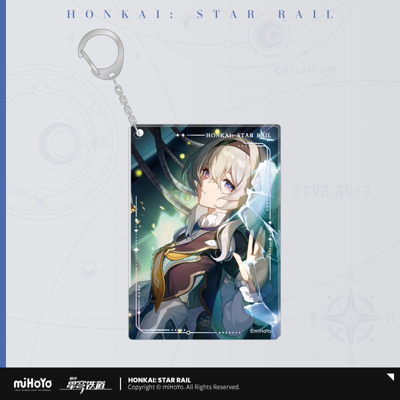 Honkai: Star Rail Official Light Cone Acrylic Pendant Keychain - Firefly