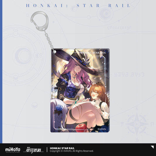 Honkai: Star Rail Official Light Cone Acrylic Pendant Keychain - Jade