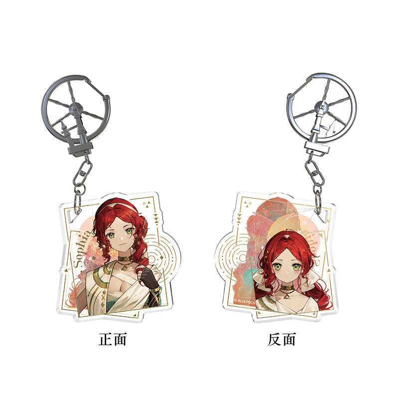 Reverse 1999 Official Double Sided Acrylic Key Chain 37 6 Sophia