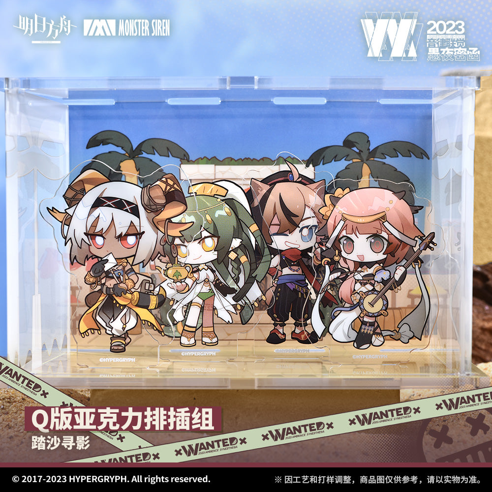 Arknights Official Ambience Synesthesia 2023 Acrylic Diorama Standee