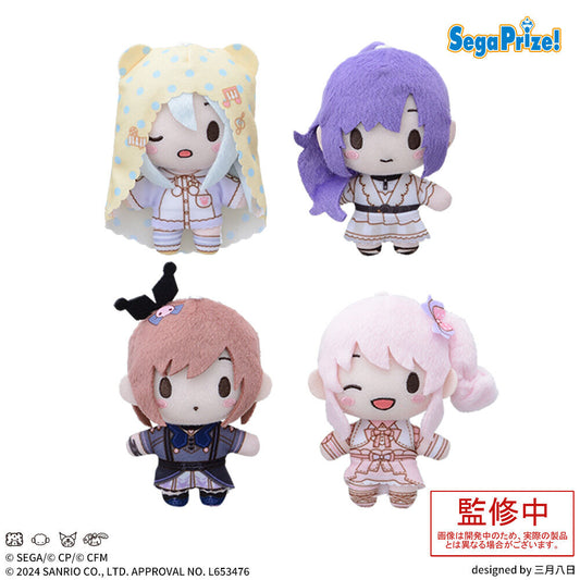 Project Sekai Nightcord 25:00 Sanrio Collab Nui Plush - Kanade Mafuyu Ena Mizuki