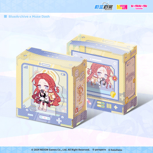 Blue Archive X Muse Dash Offical Collab Acrylic Box Yuzu