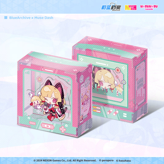 Blue Archive X Muse Dash Offical Collab Acrylic Box Momoi