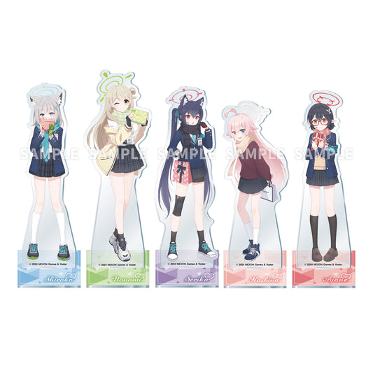 Blue Archive Official × Lawson Collab Acrylic Stand Shiroko Nonomi Hoshino Ayane