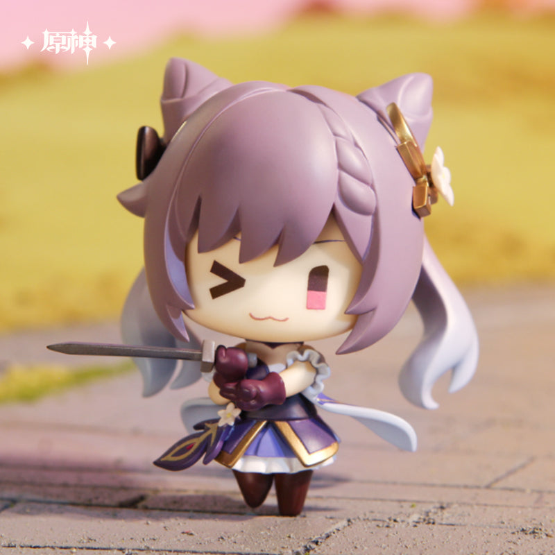 [Genshin Official] Liyue Character Battlefield Hero Collectible Figurines - Pick Your Favorite!