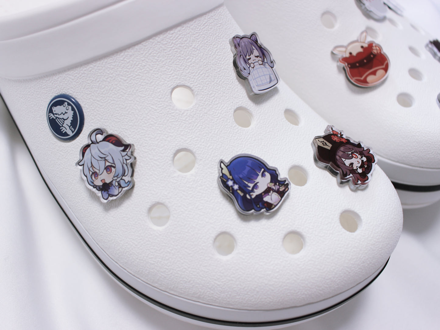 Genshin Acrylic Crocs Charms Jibbitz