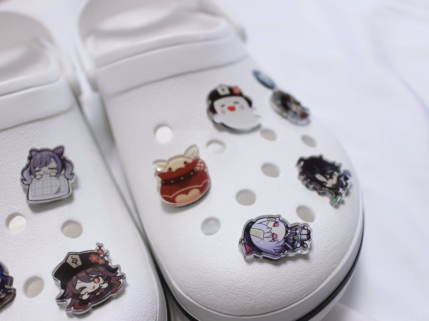 Genshin Acrylic Crocs Charms Jibbitz